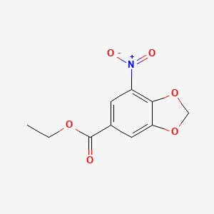 ethyl 7-nitro-2H-1,3-benzodioxole-5-carboxylate