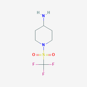 1-Trifluoromethanesulfonylpiperidin-4-amine