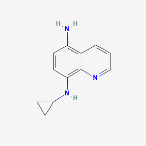 8-N-cyclopropylquinoline-5,8-diamine