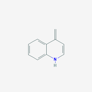 molecular formula C10H9N B141862 4-methylene-1H-quinoline CAS No. 139266-01-6