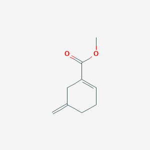 molecular formula C9H12O2 B14186626 Methyl 5-methylidenecyclohex-1-ene-1-carboxylate CAS No. 918534-26-6