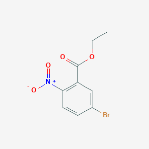 molecular formula C9H8BrNO4 B1418664 Ethyl 5-bromo-2-nitrobenzoate CAS No. 857895-53-5