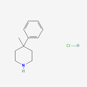 molecular formula C12H18ClN B1418674 4-甲基-4-苯基哌啶盐酸盐 CAS No. 83949-37-5