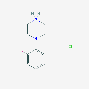 molecular formula C10H14ClFN2 B141869 1-(2-Fluorophenyl)piperazine hydrochloride CAS No. 1011-16-1