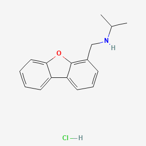 Dibenzofuran-4-ylmethyl-isopropyl-amine hydrochloride