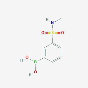 B1418718 Methyl 3-boronobenzenesulfonamide CAS No. 871329-75-8
