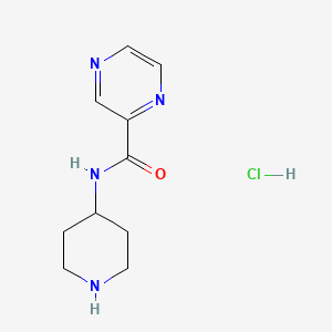 N-(Piperidin-4-yl)pyrazine-2-carboxamide hydrochloride