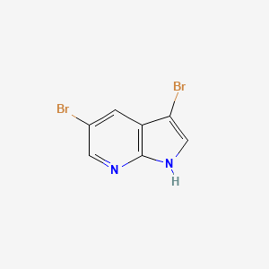 3,5-Dibromo-1H-pyrrolo[2,3-B]pyridine