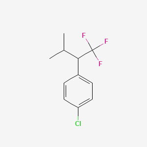 1-Chloro-4-(2-isopropyl-1,1,1-trifluoroethyl)benzene