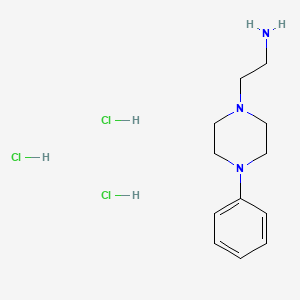 2-(4-Phenylpiperazin-1-YL)ethanamine trihydrochloride