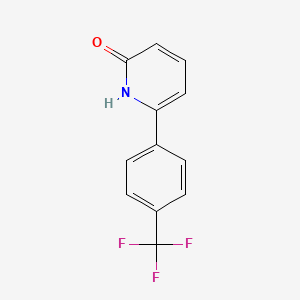 molecular formula C12H8F3NO B1418787 6-(4-(Trifluoromethyl)phenyl)pyridin-2-ol CAS No. 1111110-54-3
