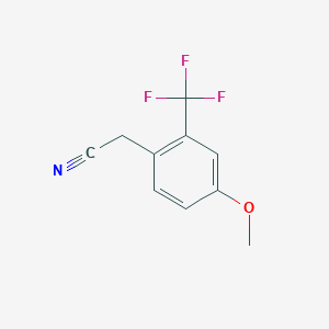 4-Methoxy-2-(trifluoromethyl)phenylacetonitrile