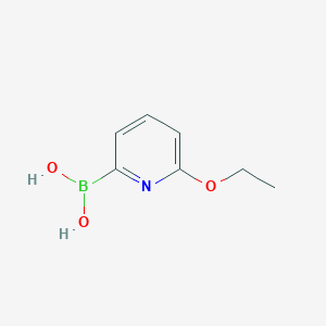 molecular formula C7H10BNO3 B1418801 (6-Ethoxypyridin-2-yl)boronic acid CAS No. 913373-41-8
