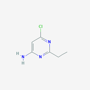 molecular formula C6H8ClN3 B1418818 6-Chloro-2-Ethylpyrimidin-4-Amine CAS No. 98134-36-2