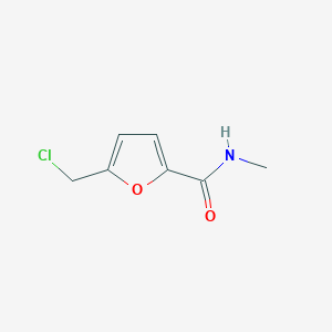 molecular formula C7H8ClNO2 B1418832 5-(Chloromethyl)-N-methyl-2-furamide CAS No. 872358-20-8