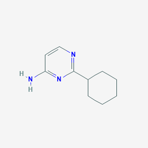 2-Cyclohexylpyrimidin-4-amine