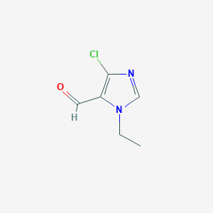 4-chloro-1-ethyl-1H-imidazole-5-carbaldehyde