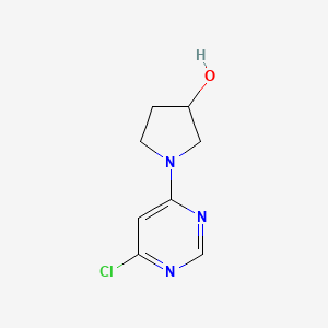 1-(6-Chloropyrimidin-4-yl)pyrrolidin-3-ol