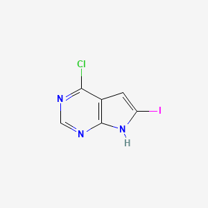 4-Chloro-6-iodo-7H-pyrrolo[2,3-D]pyrimidine