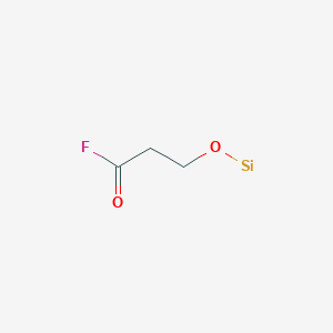 molecular formula C3H4FO2Si B14188556 CID 78067710 