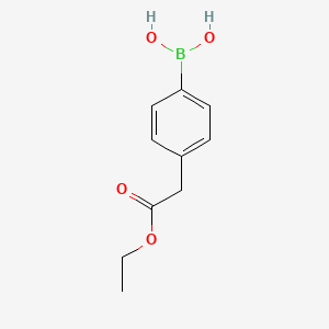 molecular formula C10H13BO4 B1418880 (4-(2-Ethoxy-2-oxoethyl)phenyl)boronic acid CAS No. 92243-74-8