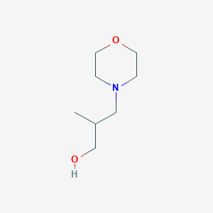 molecular formula C8H17NO2 B1418887 2-甲基-3-(4-吗啉基)-1-丙醇 CAS No. 35806-19-0