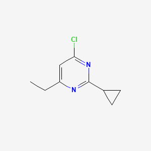 4-Chloro-2-cyclopropyl-6-ethylpyrimidine