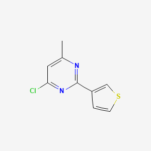 4-Chloro-6-methyl-2-(thiophen-3-yl)pyrimidine