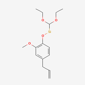 molecular formula C15H22O4Si B14189171 CID 71426290 CAS No. 918827-71-1