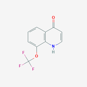 molecular formula C10H6F3NO2 B1418938 8-(三氟甲氧基)喹啉-4-醇 CAS No. 40516-41-4