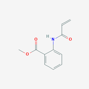 molecular formula C11H11NO3 B1418949 Methyl 2-(prop-2-enamido)benzoate CAS No. 104774-81-4