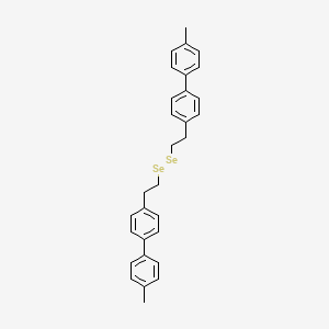 molecular formula C30H30Se2 B14189532 Bis[2-(4'-methyl[1,1'-biphenyl]-4-yl)ethyl]diselane CAS No. 919488-48-5