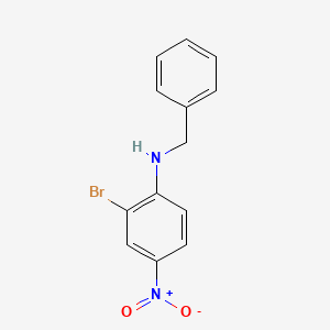 molecular formula C13H11BrN2O2 B1418994 N-Benzyl-2-bromo-4-nitroaniline CAS No. 1150271-15-0
