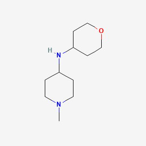 1-methyl-N-(oxan-4-yl)piperidin-4-amine