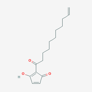 molecular formula C16H22O3 B14190253 chrysotrione A CAS No. 923952-44-7