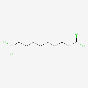 molecular formula C10H18Cl4 B1419033 1,1,10,10-Tetrachlorodecane CAS No. 33025-70-6