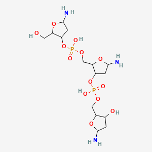 molecular formula C15H31N3O13P2 B1419041 Deoxyribonucleic acid CAS No. 9007-49-2