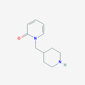 molecular formula C11H16N2O B1419042 1-(哌啶-4-基甲基)吡啶-2(1H)-酮 CAS No. 888729-52-0