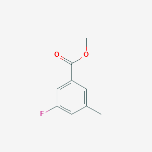 molecular formula C9H9FO2 B1419044 Methyl 3-fluoro-5-methylbenzoate CAS No. 660416-38-6