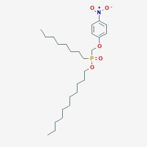 molecular formula C26H46NO5P B14190704 Undecyl [(4-nitrophenoxy)methyl]octylphosphinate CAS No. 850878-95-4