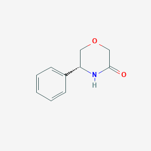 (5R)-5-phenylmorpholin-3-one