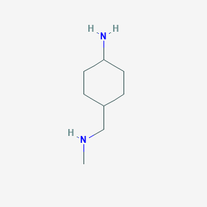 4-[(Methylamino)methyl]cyclohexan-1-amine