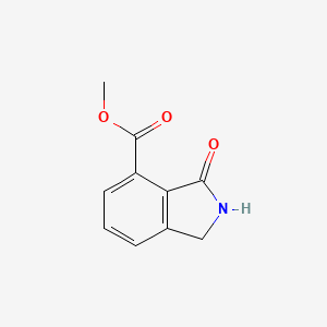 molecular formula C10H9NO3 B1419091 Methyl 3-oxoisoindoline-4-carboxylate CAS No. 935269-25-3