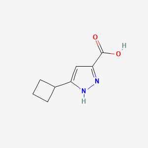 5-cyclobutyl-1H-pyrazole-3-carboxylic acid