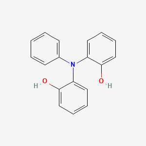 molecular formula C18H15NO2 B14191123 2,2'-(Phenylazanediyl)diphenol CAS No. 863101-57-9