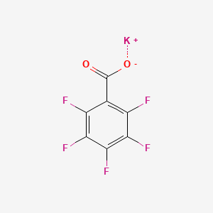 molecular formula C7F5KO2 B1419116 Potassium pentafluorobenzoate CAS No. 58521-27-0
