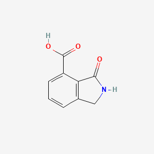 molecular formula C9H7NO3 B1419126 3-Oxoisoindoline-4-carboxylic acid CAS No. 935269-27-5