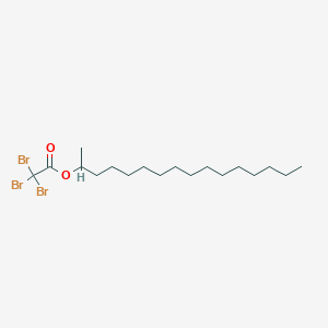 molecular formula C18H33Br3O2 B14191333 Hexadecan-2-yl tribromoacetate CAS No. 922722-02-9