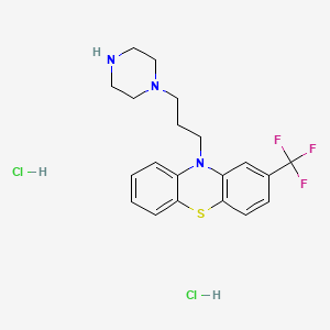 molecular formula C20H24Cl2F3N3S B1419134 N-Desmethyl Trifluoperazine Dihydrochloride CAS No. 4617-82-7