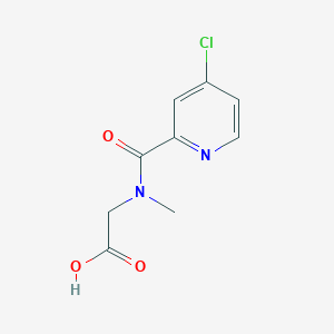 2-[[(4-Chloro-2-pyridinyl)carbonyl](methyl)amino]-acetic acid